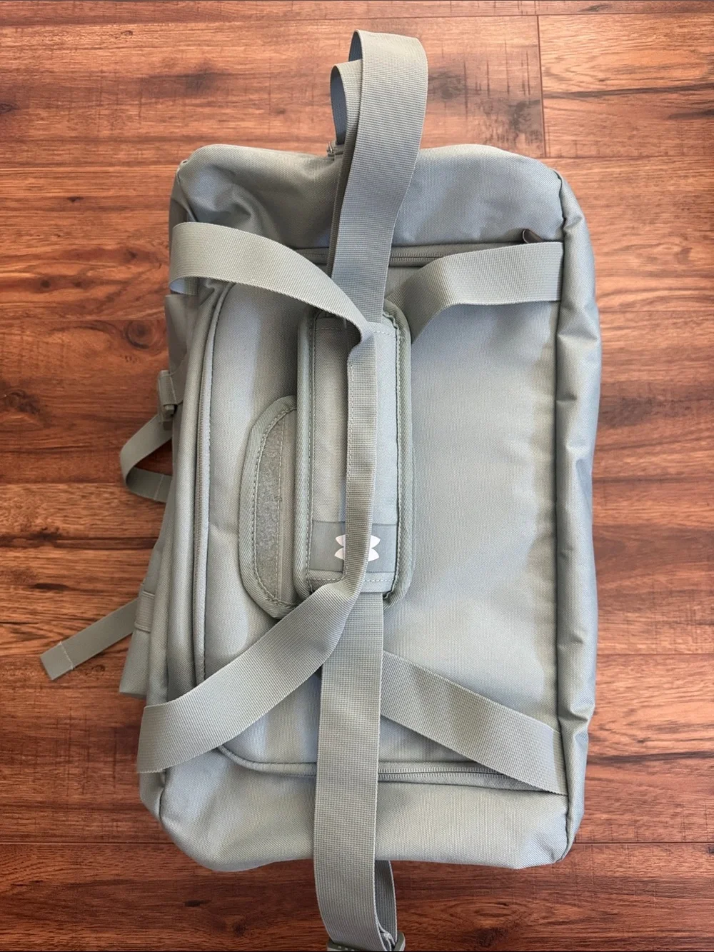 BRAND NEW! Under Armour Mint Green Duffel with Floral Logo